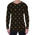 Sigla Orthodox Pattern Print Men's Long Sleeve T-Shirt