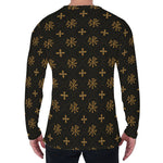 Sigla Orthodox Pattern Print Men's Long Sleeve T-Shirt