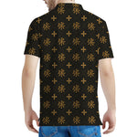 Sigla Orthodox Pattern Print Men's Polo Shirt