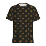 Sigla Orthodox Pattern Print Men's Sports T-Shirt
