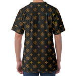 Sigla Orthodox Pattern Print Men's Velvet T-Shirt