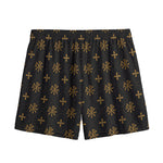Sigla Orthodox Pattern Print Mesh Shorts
