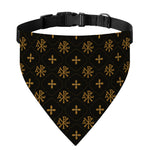 Sigla Orthodox Pattern Print Over The Collar Dog Bandana