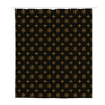 Sigla Orthodox Pattern Print Polyester Shower Curtain