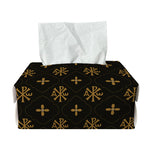 Sigla Orthodox Pattern Print Rectangle Tissue Box Cover