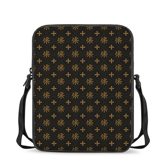 Sigla Orthodox Pattern Print Rectangular Crossbody Bag