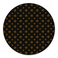 Sigla Orthodox Pattern Print Round Floor Mat