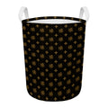 Sigla Orthodox Pattern Print Round Laundry Basket