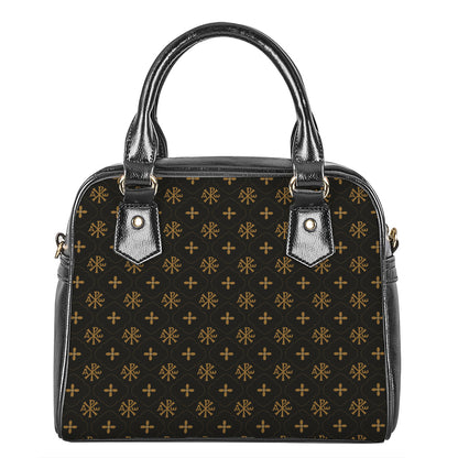 Sigla Orthodox Pattern Print Shoulder Handbag