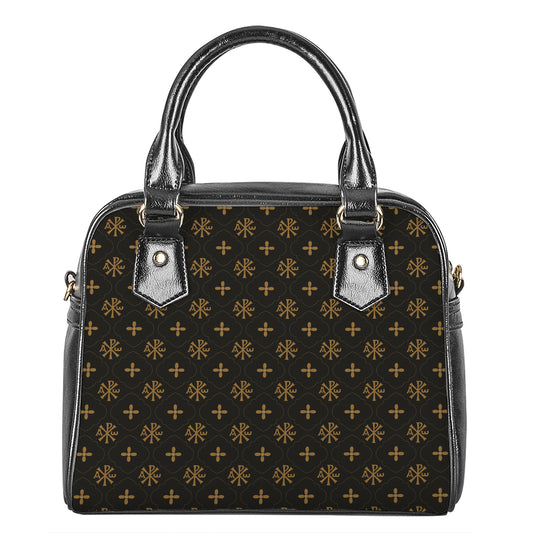 Sigla Orthodox Pattern Print Shoulder Handbag