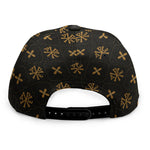 Sigla Orthodox Pattern Print Snapback Cap