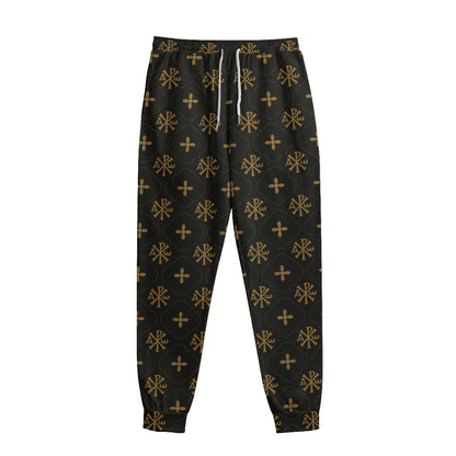 Sigla Orthodox Pattern Print Sweatpants