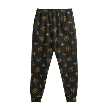 Sigla Orthodox Pattern Print Sweatpants