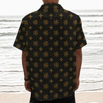 Sigla Orthodox Pattern Print Textured Short Sleeve Shirt
