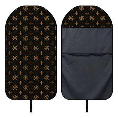 Sigla Orthodox Pattern Print Waterproof Car Seat Cover