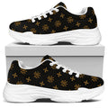 Sigla Orthodox Pattern Print White Chunky Shoes
