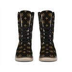 Sigla Orthodox Pattern Print Winter Boots