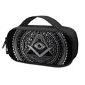 Silver And Black All Seeing Eye Print Portable Cooler Travel Case