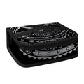 Silver And Black All Seeing Eye Print Small Lunch Bag