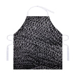 Silver Chainmail Print Adjustable Apron