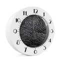 Silver Chainmail Print Alarm Clock