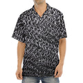 Silver Chainmail Print Aloha Shirt