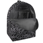 Silver Chainmail Print Backpack