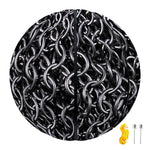 Silver Chainmail Print Basketball