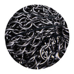 Silver Chainmail Print Basketball