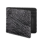 Silver Chainmail Print Bifold Wallet
