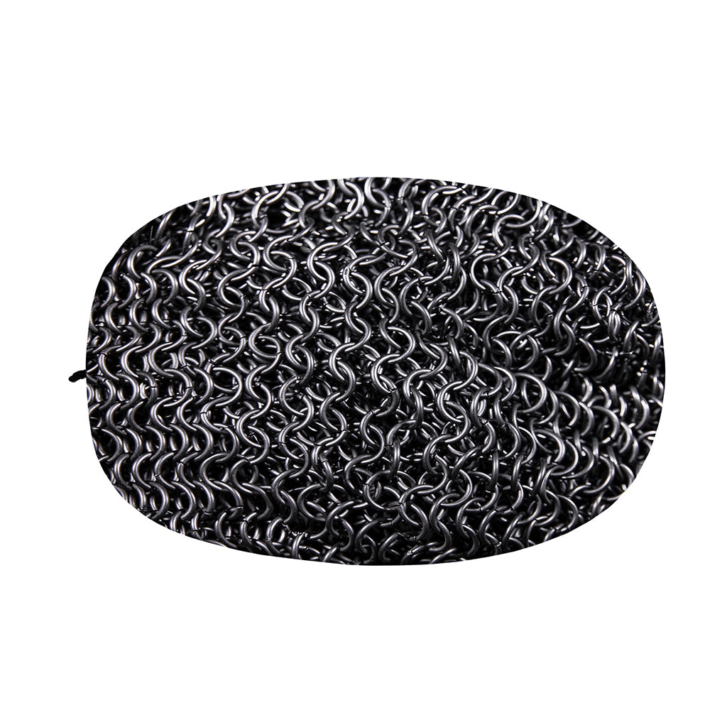 Silver Chainmail Print Car Side Mirror Covers