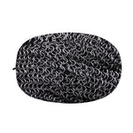 Silver Chainmail Print Car Side Mirror Covers