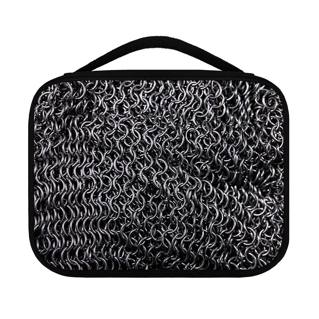 Silver Chainmail Print Classic Bible Case
