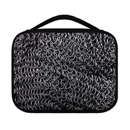 Silver Chainmail Print Classic Bible Case
