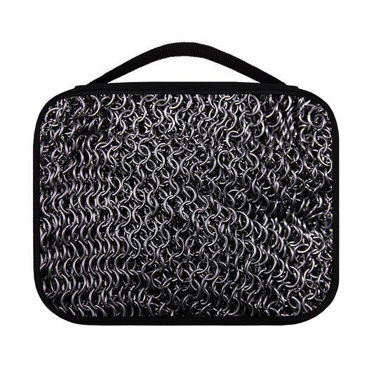 Silver Chainmail Print Classic Bible Case