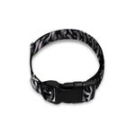 Silver Chainmail Print Dog Collar