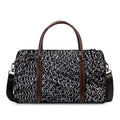 Silver Chainmail Print Duffel Bag