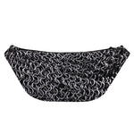 Silver Chainmail Print Fanny Pack