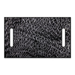 Silver Chainmail Print Golf Cart Seat Cover