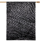 Silver Chainmail Print House Flag