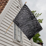 Silver Chainmail Print House Flag