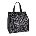 Silver Chainmail Print Insulated Lunch Tote