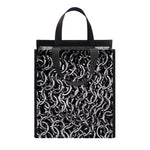 Silver Chainmail Print Insulated Lunch Tote