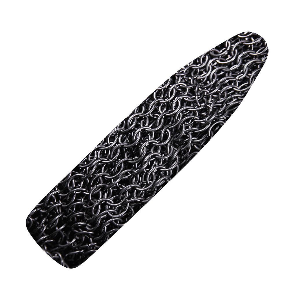 Silver Chainmail Print Ironing Board Cover