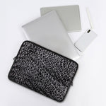 Silver Chainmail Print Laptop Sleeve