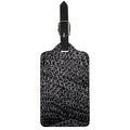 Silver Chainmail Print Luggage Tag