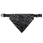Silver Chainmail Print Over The Collar Dog Bandana