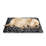 Silver Chainmail Print Pet Cooling Mat Cover