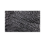 Silver Chainmail Print Polyester Flag