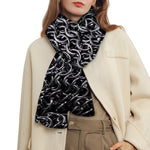 Silver Chainmail Print Scarf